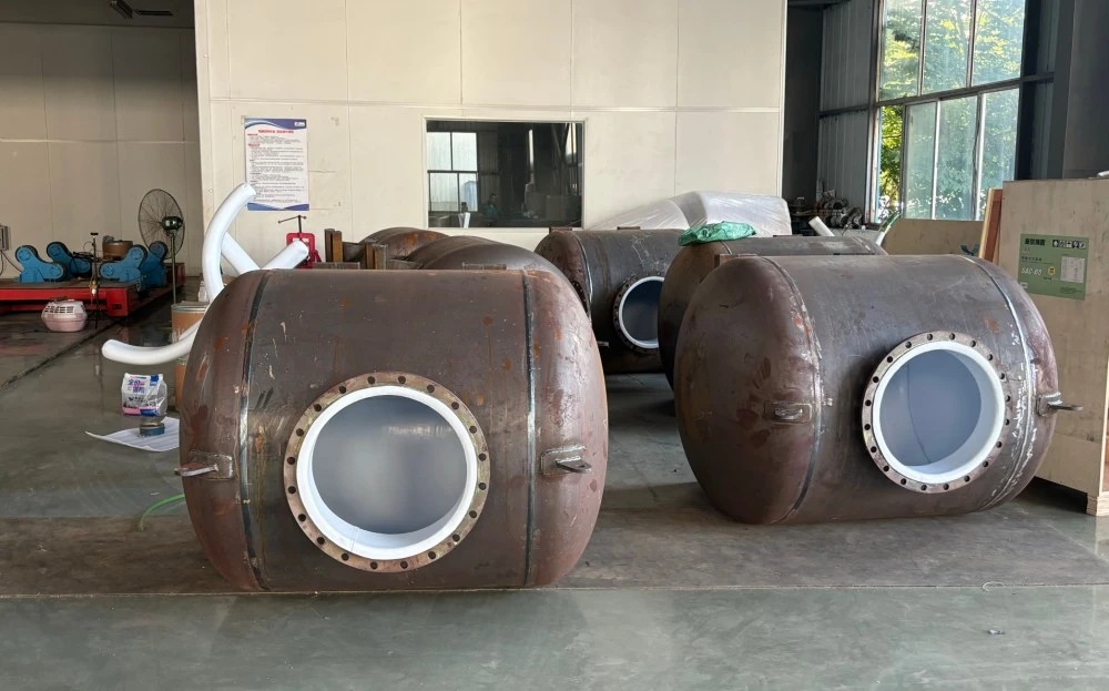 Ptfe Lined Acid Resistant Chemical Storage Tank
